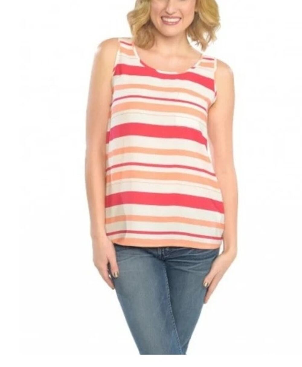 Pink Owl Apparel Women' s striped tunic - Size L